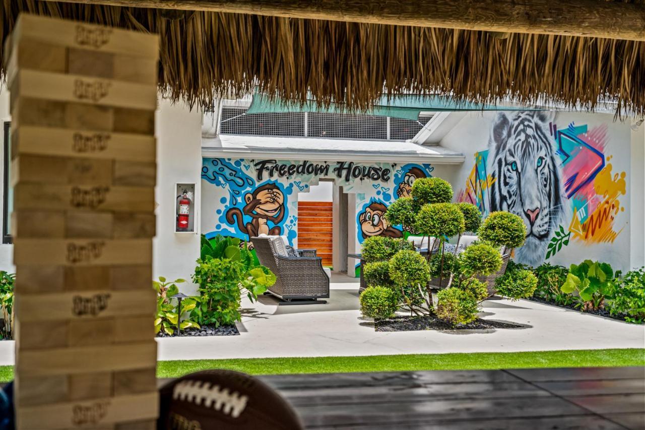 Вілла The Freedom House • Urban Oasis • Eclectic Retreat Форт-Лодердейл Екстер'єр фото